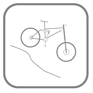 Mountainbike Cycle Downhill